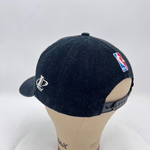 Chicago Bulls Champion Logo Athletic NBA One Size Fits All Black Snapback Hat - Picture 4 of 11